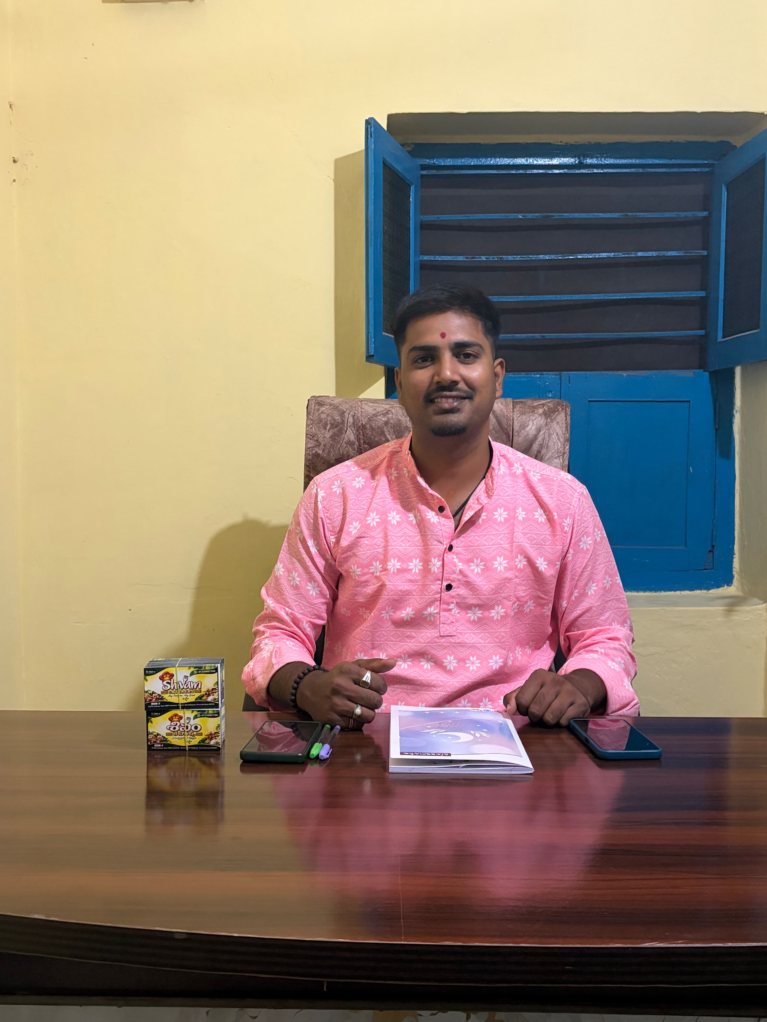 D. Shiva, founder and head caterer at Shivam Caterers.