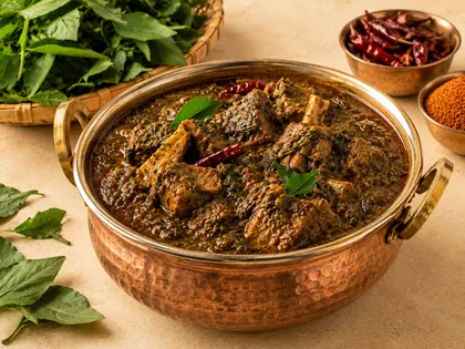 Andhra-style chicken curry